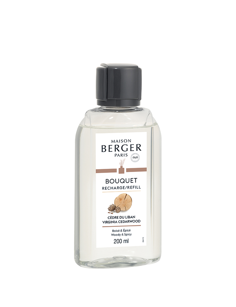 Recharge pour bouquet parfumé Cèdre du Liban - Maison Berger