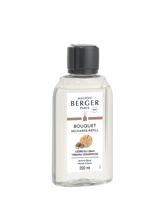 Recharge pour bouquet parfumé Cèdre du Liban - Maison Berger
