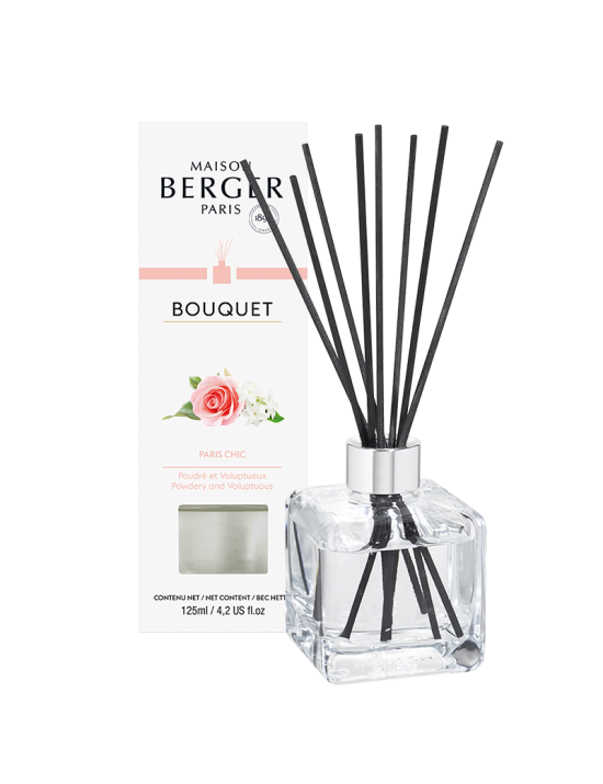 Bouquet parfumé cube Paris chic - Maison Berger
