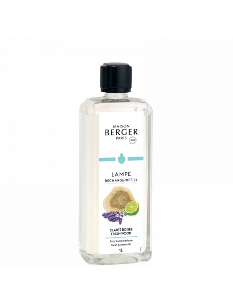 Recharge de parfum Clarté boisée 1L - Maiosn Berger Recharge de parfum Clarté boisée 1L - Maiosn Berger