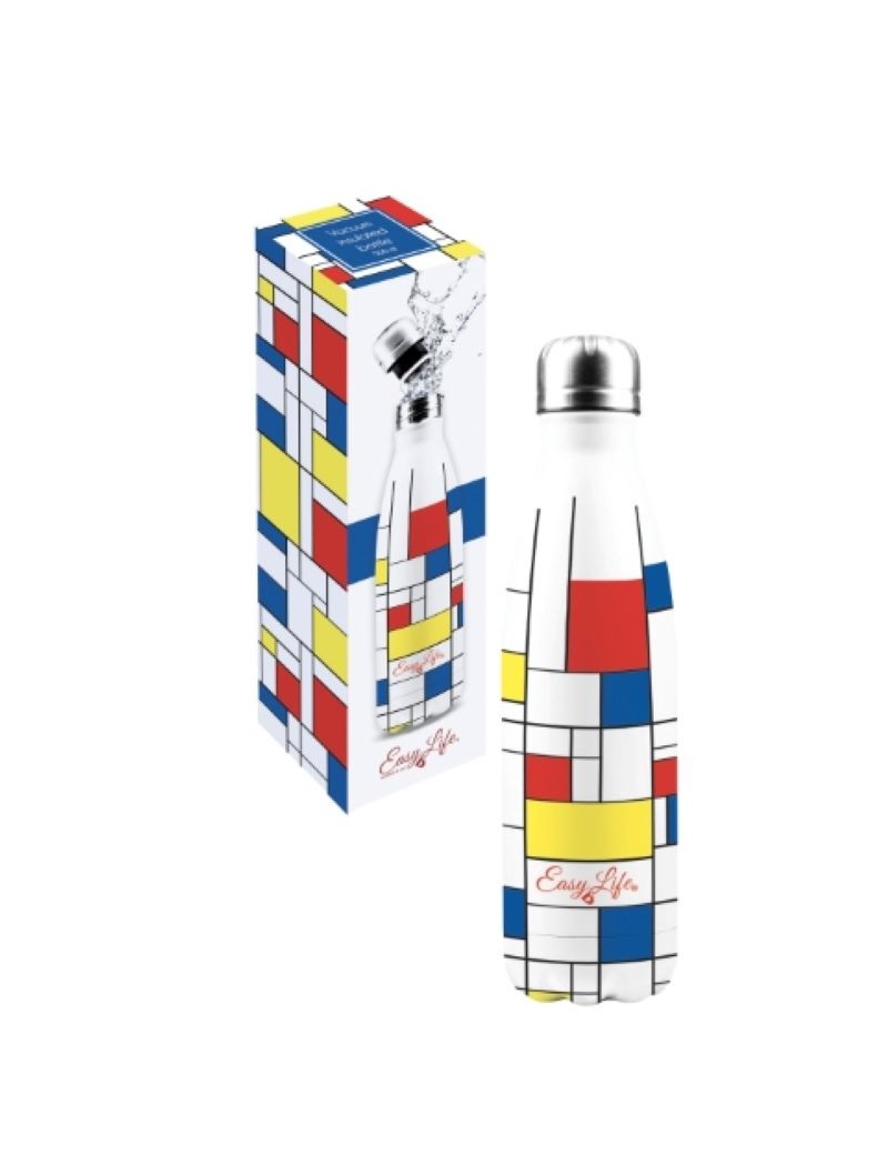 Bouteille isotherme Mondrian 500ml - Easy Life