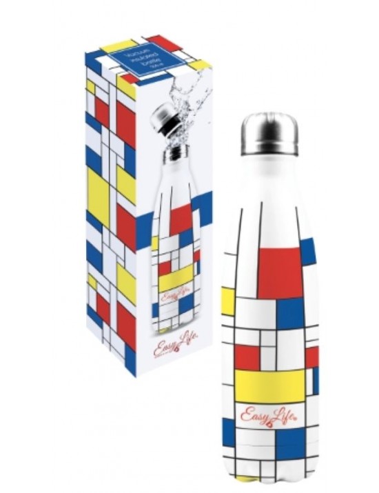Bouteille isotherme Mondrian 500ml - Easy Life
