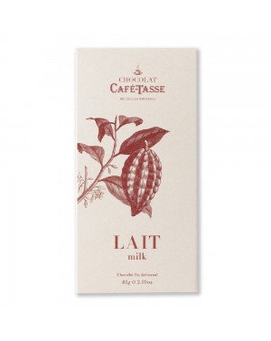 Tablette de chocolat Lait - Café Tasse 85 grs