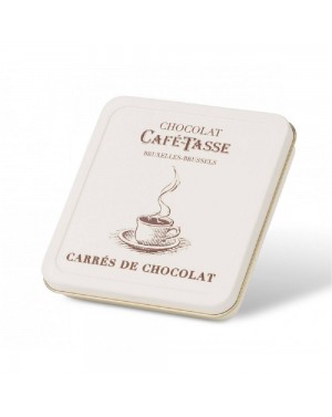 Coffret métal Carrés de Chocolat     Café Tasse