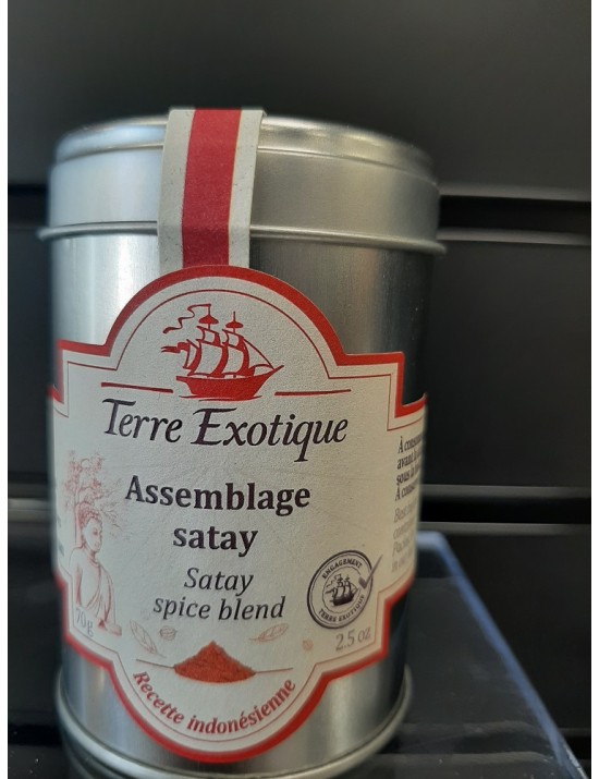 Assemblage Satay en boite 70g - Terre Exotique