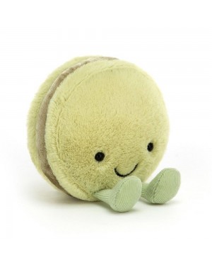 Peluche Macaron pistache -...