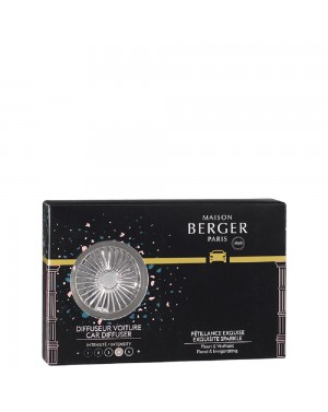 Diffuseur de parfum argenté...