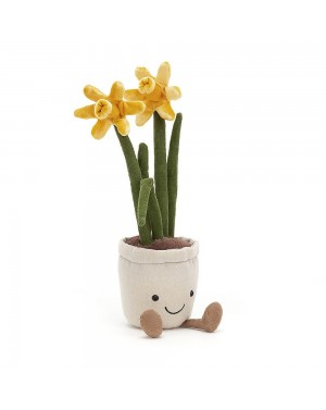 Peluche pot de jonquille...