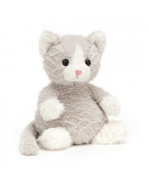 Peluche chaton sandy h19cm...