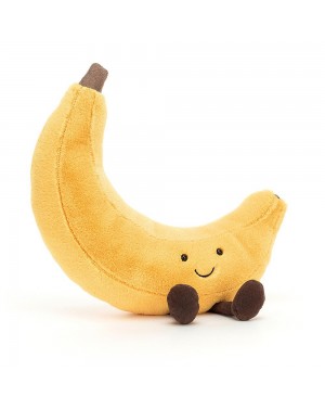 Peluche banane h26cm -...