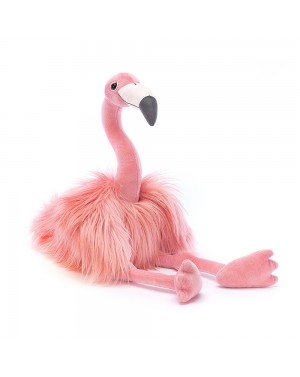 Peluche flamant rose...