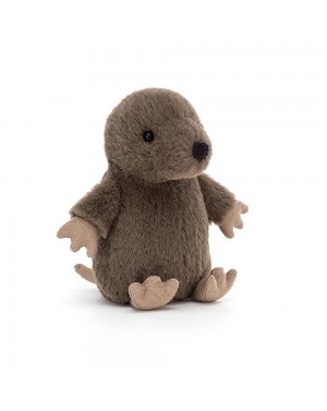 Peluche taupe maculée...