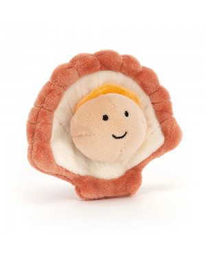 Peluche coquille st jacques...