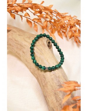 Bracelet perles Malachite