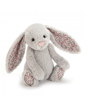 Peluche lapin timide silver...