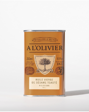 Huile de sésame toasté bio...