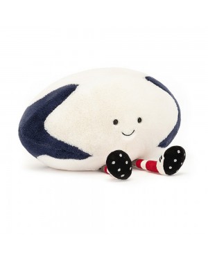 Peluche ballon de rugby 18x29cm - Jellycat