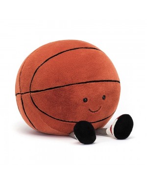 Peluche ballon de basketball 25x22cm - Jellycat