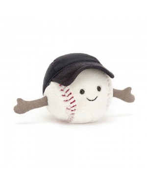 Peluche balle de baseball 10x10cm - Jellycat