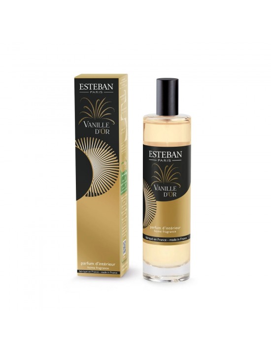 Vaporisateur d'ambiance Vanille d'or 75ml - Esteban