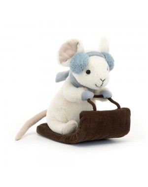 Peluche souris joyeuse sur...
