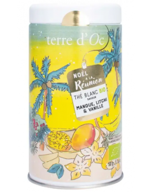 Thé blanc Mangue Litchi 50g...