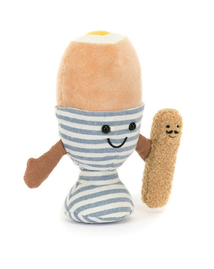 Peluche Oeuf à la coque -...