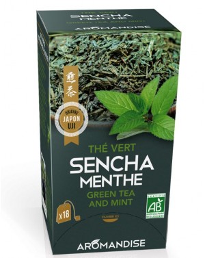 Thé bio Sencha de Uji Japon...