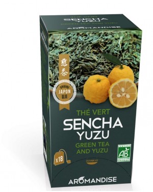 Thé bio Sencha de Uji Japon...