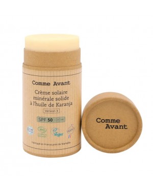 Crème solaire minérale...