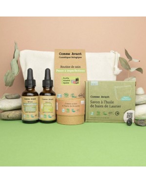 Routine soin peaux...