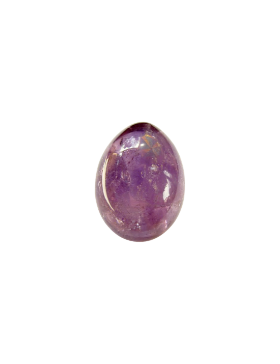 Améthyste en oeuf