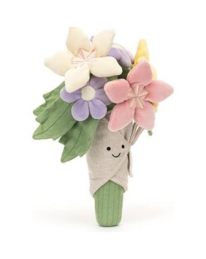Bouquet de fleurs amusant