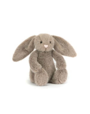 Peluche lapin fluffy Marron...