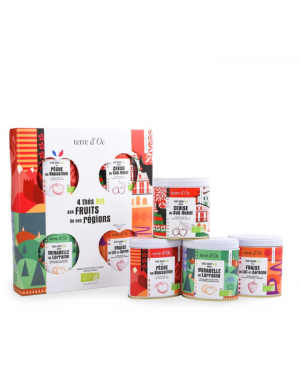 Coffret 4x40g Thés des...