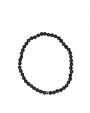 Bracelet perles Obsidienne...