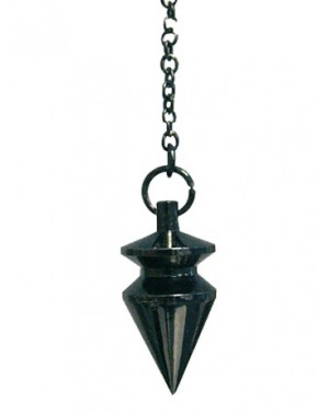 Pendule triangle patiné...