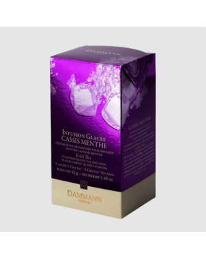 Thé glacé Cassis Menthe -...