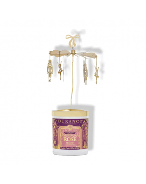 Coffret Bougie 180 gr Rose...