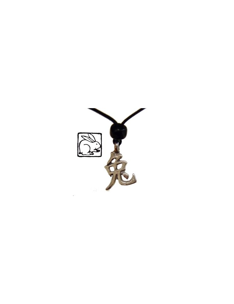 COLLIER HOROSCOPE CHINOIS LIEVRE