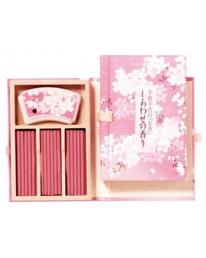 Coffret d'encens + support Fleur de cerisier - Nippon Koddo