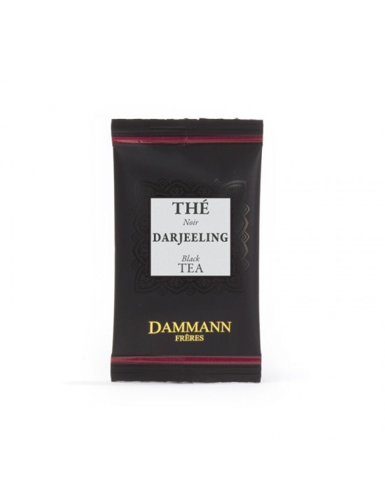 Thé noir Darjeeling en sachet emballé - Dammann frères