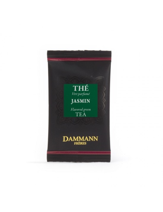 Thé vert au jasmin en sachet emballé - Dammann frères