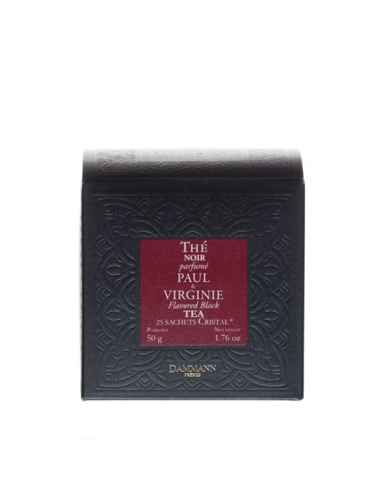 Thé noir Paul et Virginie en sachet - Dammann frères