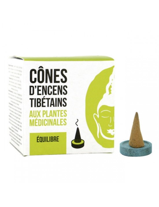 Encens cônes tibétain Équilibre - Florisens