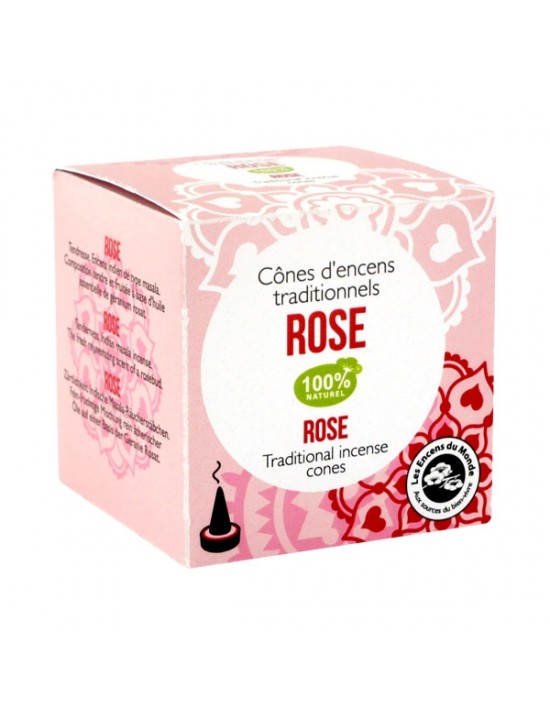 ENCENS CONES INDIENS ROSE