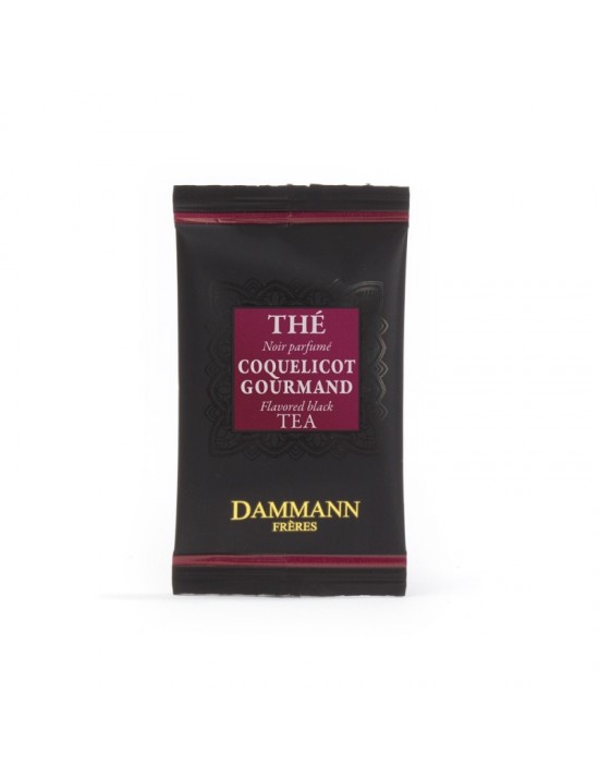 Thé noir coquelicot gourmand - Dammann frères