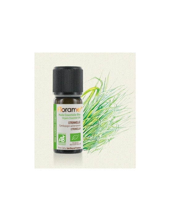 Huile essentielle citronnelle bio - Florame