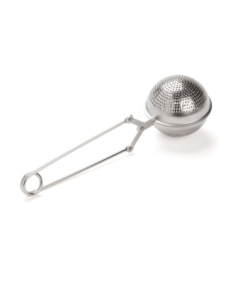 Cuillère à thé ronde inox perforé d5cm - Dammann frères