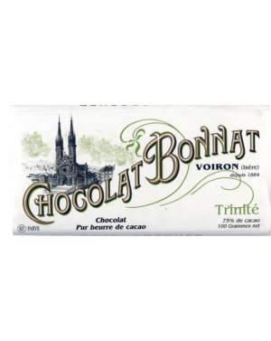 Tablette de chocolat Trinité 100gr - Bonnat